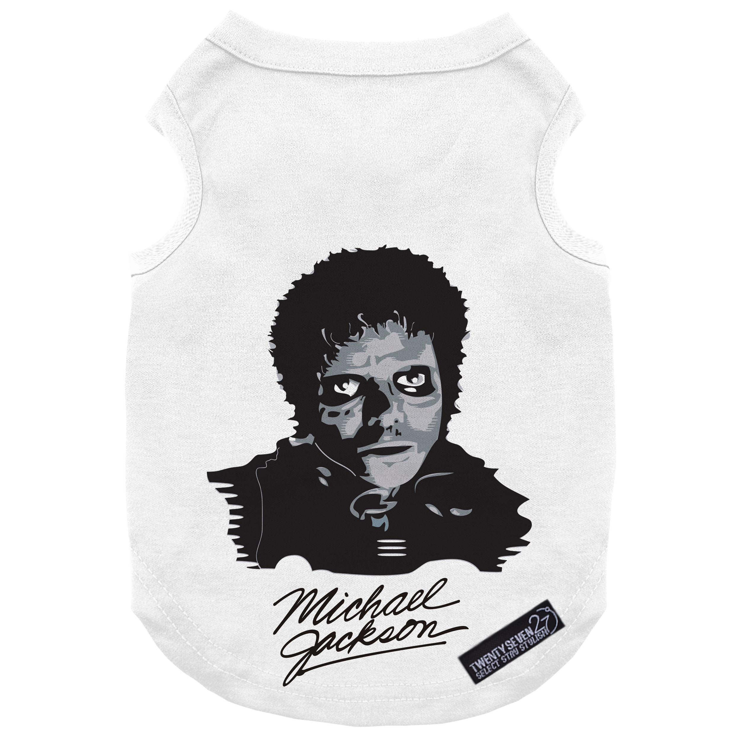 لباس سگ و گربه 27 طرح Thriller Michael Jackson کد MH929 سایز L