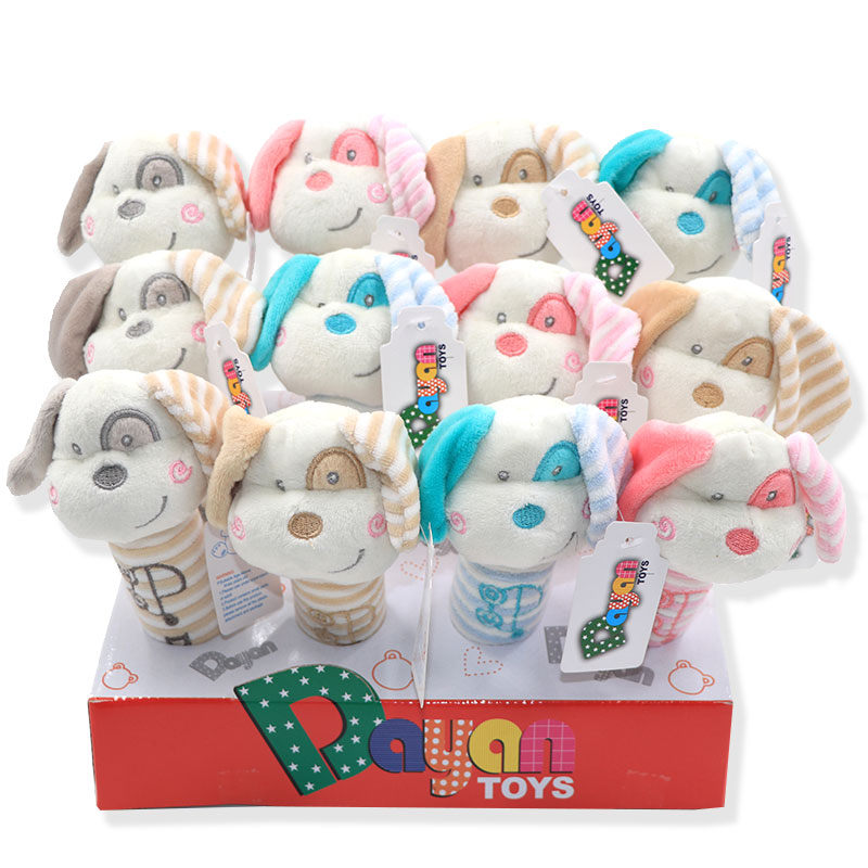 جغجغه سوسیسی نوزاد طرح سگ دایان تویز Dayan toys