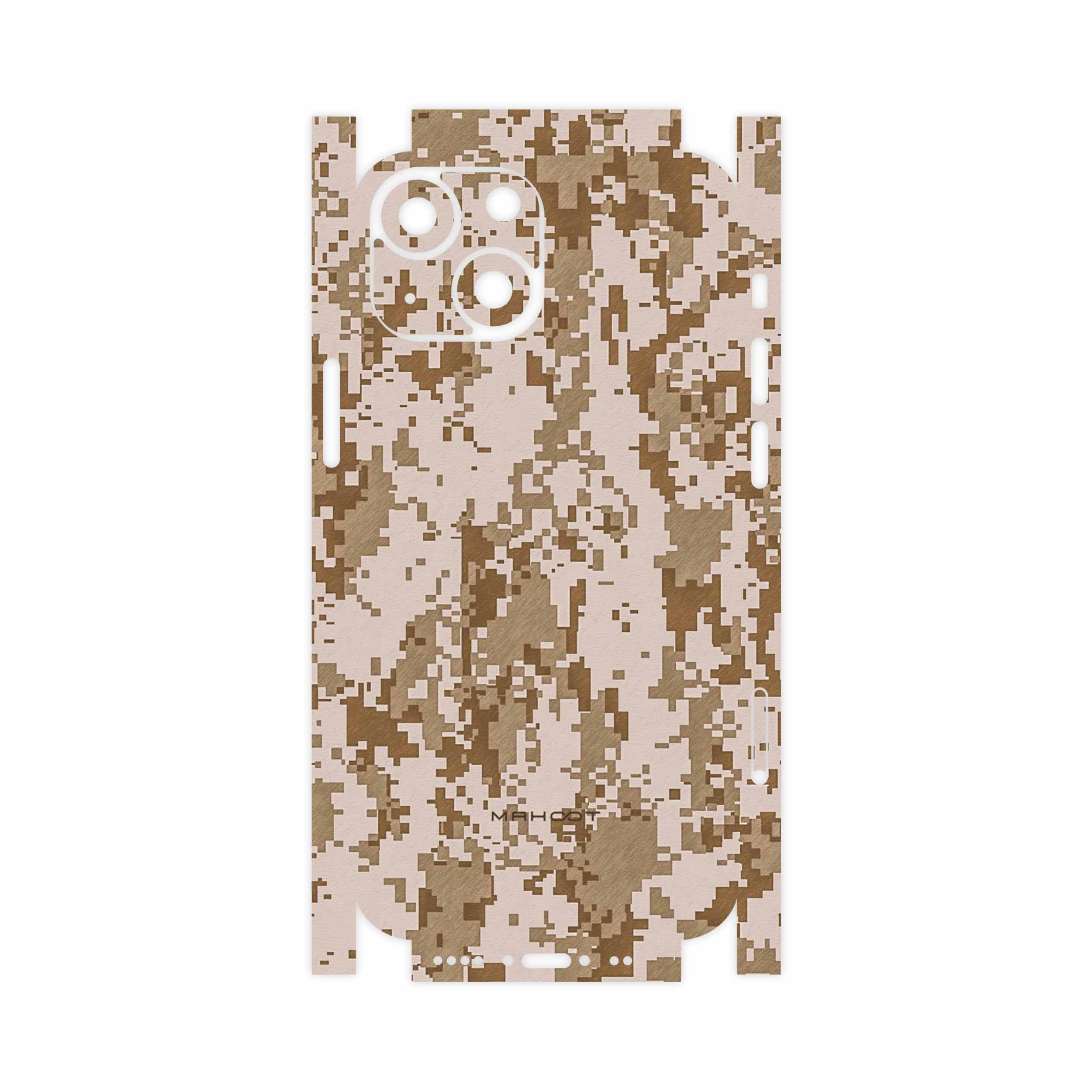 برچسب پوششی ماهوت مدل Army-Desert-FullSkin مناسب برای گوشی موبایل اپل iPhone 13 Mini