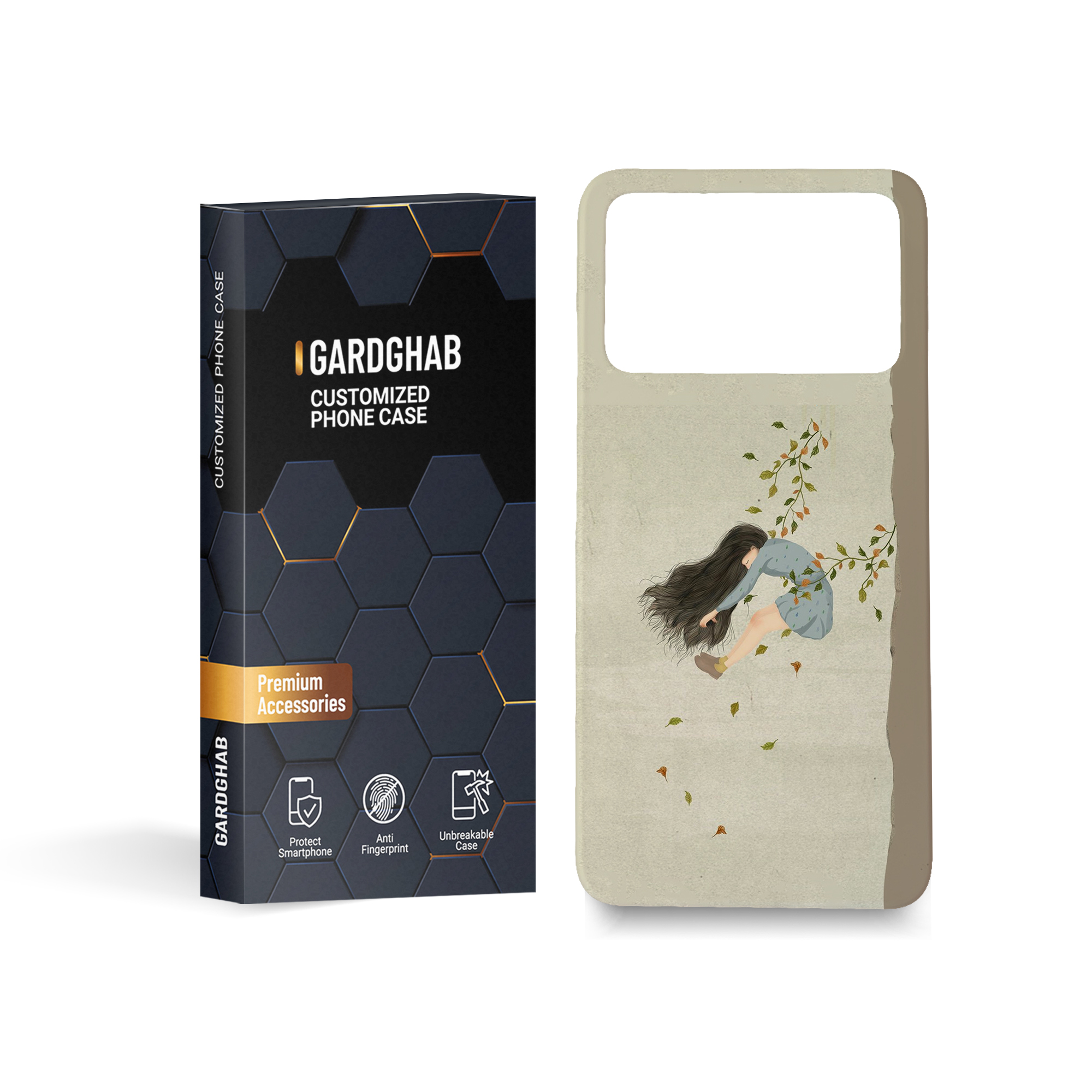    کاور گارد قاب مدل دخترانه مناسب برای گوشی موبایل شیائومی X4 pro