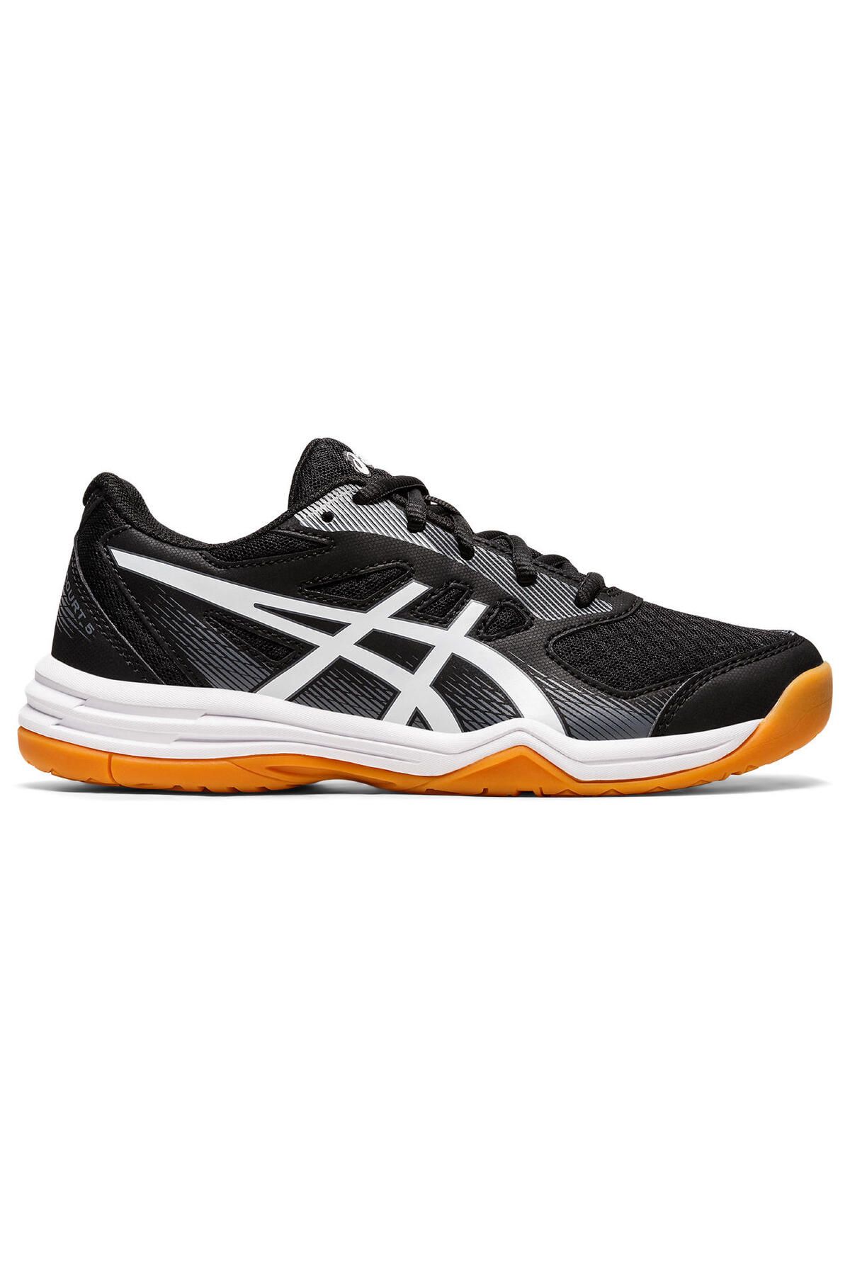 کفش والیبال مشکی دخترانه و پسرانه بچگانه 5 گرم های سیاه ان بزرگ 001 Asics