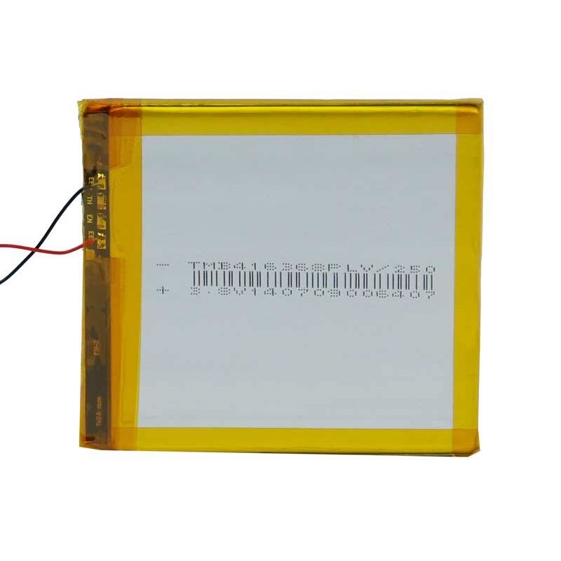 باتری لیتیوم 250mAh 3*63*70mm 416368