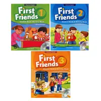 کتاب American English First Friends اثر Susan Lannuzzi انتشارات آرماندیس سه جلدی