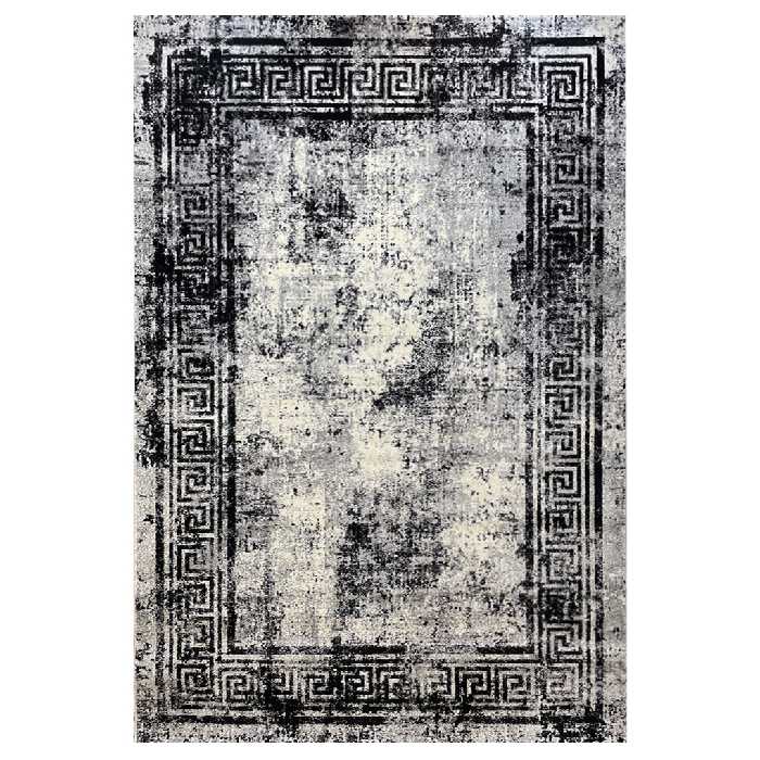 فرش ماشینی ساوین کد 4118 زمینه مشکی