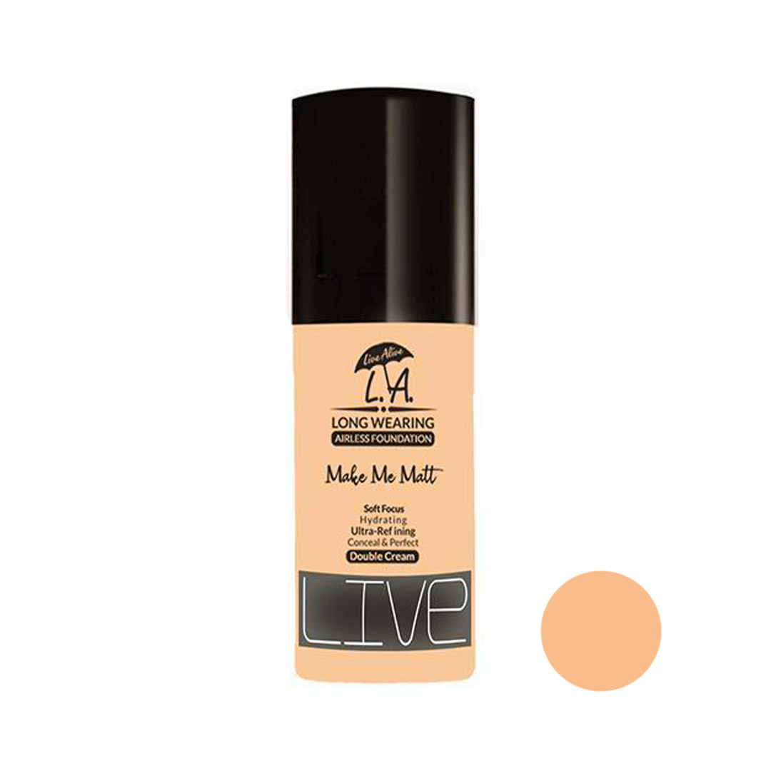 کرم پودر پمپی ال ای مدل Make Me Matt شماره 316 حجم 30میل