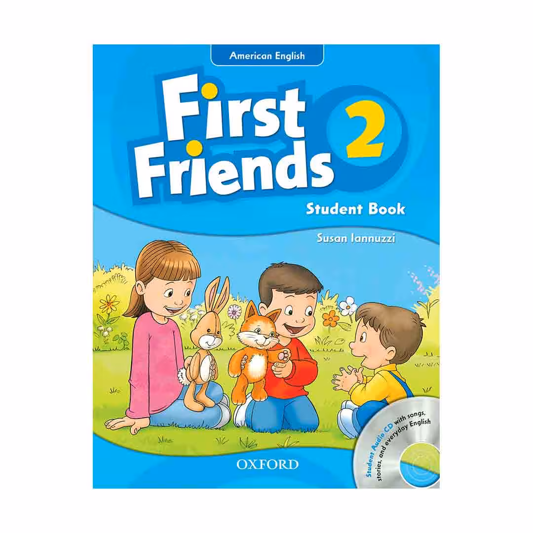 کتاب American First Friends 2 In One Volume SB WB CD