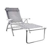 صندلی کمپ فلزی مردانه و زنانه کمپینگ آفتابگردان Nurgaz Campout اورجینال NURGAZ KAMP