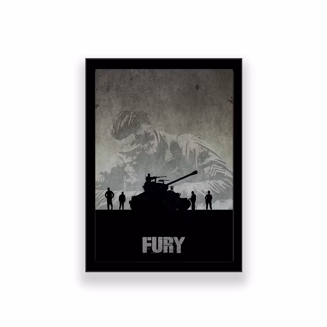 تابلو طرح فیلم FURY 