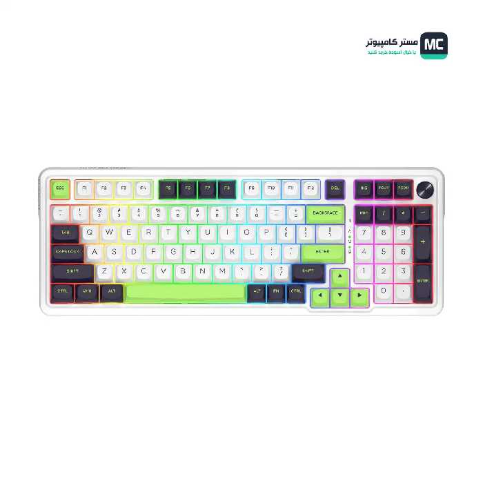 قیمت کیبورد بی سیم مکانیکال ردراگون EISA MAX K686 WBG PRO