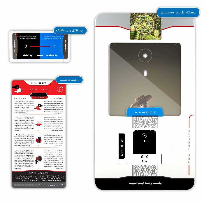 برچسب پوششی ماهوت مدل Toy Story مناسب برای گوشی موبایل جی ال ایکس Aria