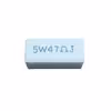 مقاومت آجری 47 اهم کد 5W-47 بسته 10 عددی