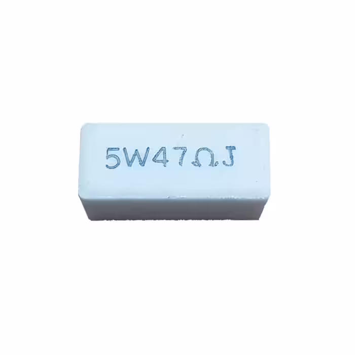 مقاومت آجری 47 اهم کد 5W-47 بسته 10 عددی