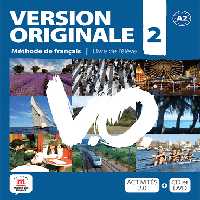 Version Originale 2 – Livre de l’élève   CD audio   DVD کتاب فرانسه (رنگی)