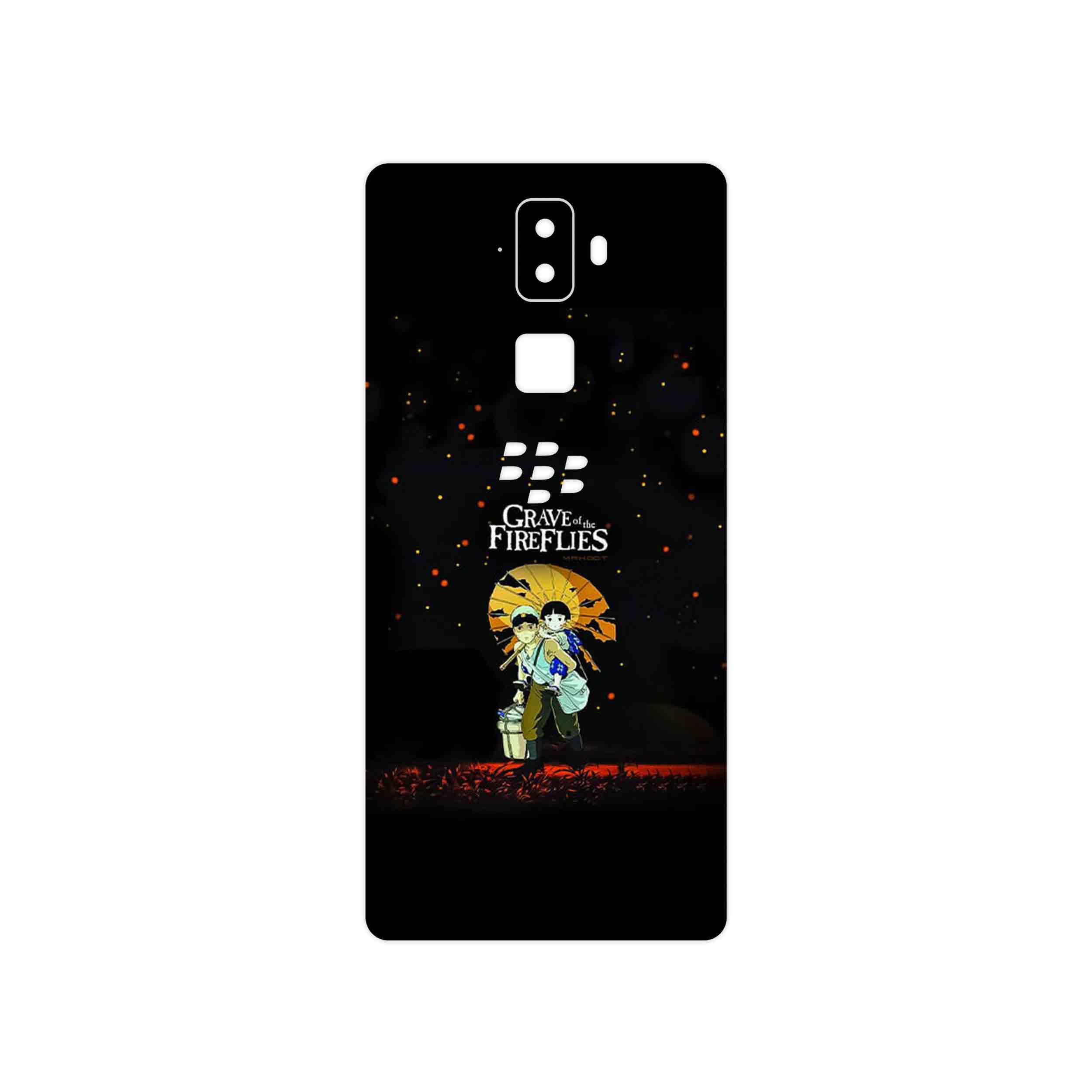 برچسب پوششی ماهوت مدل Grave of the Fireflies مناسب برای گوشی موبایل بلک بری Evolve