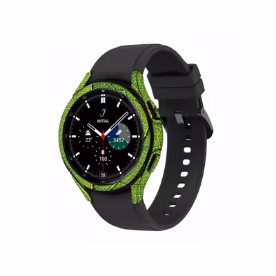 برچسب ماهوت طرح Leaf Texture مناسب برای ساعت هوشمند سامسونگ Watch4 Classic 42mm