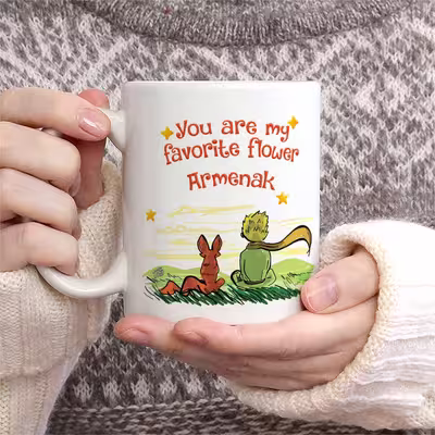 ماگ حس آمیزی طرح شازده کوچولو مدل Little Prince Armenak