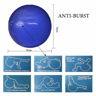 توپ بدنسازی جورکس مدل ANTI-BURST GYM BALL