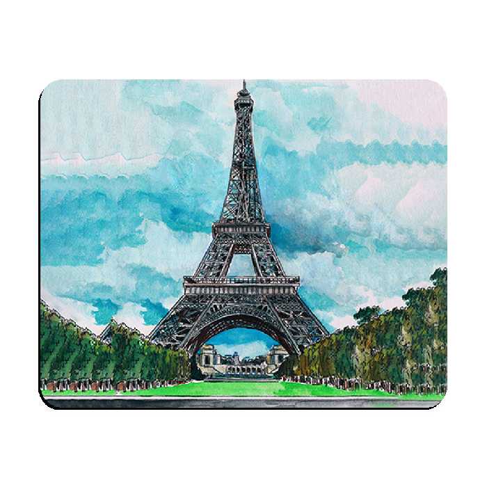 ماوس پد مدل برج ایفل کد 1004