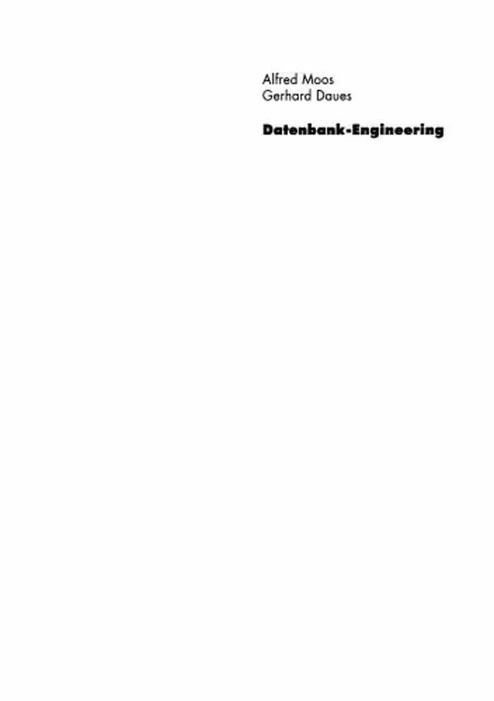خرید و دانلود نسخه کامل کتاب Datenbank-Engineering: Analyse, Entwurf und Implementierung relationaler Datenbanken mit SQL