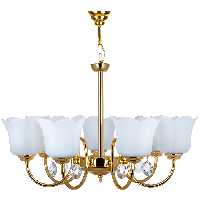 لوستر چشمه نور 7 شعله کد A856/7-O  