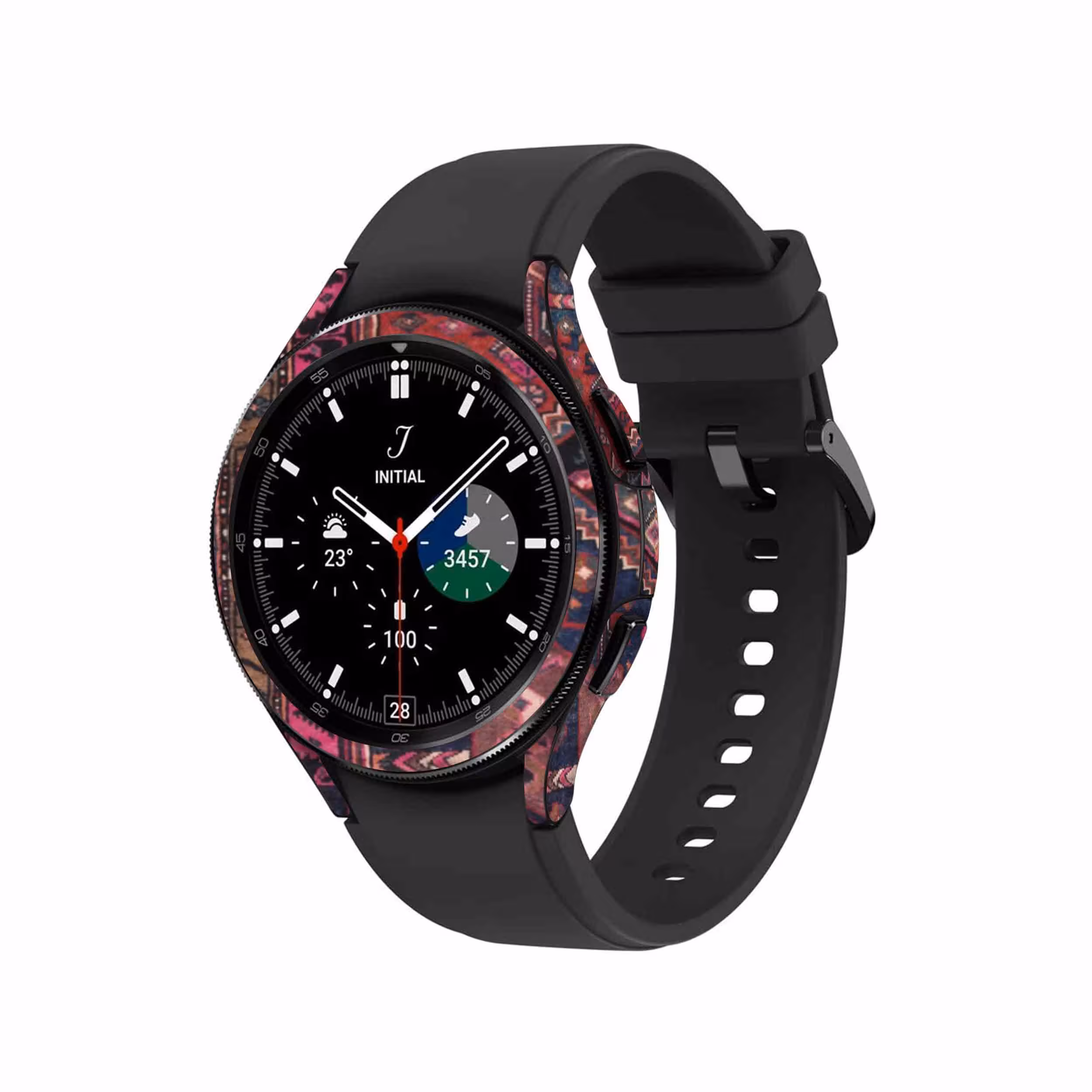 برچسب ماهوت طرح Rug مناسب برای ساعت هوشمند سامسونگ Watch4 Classic 46mm