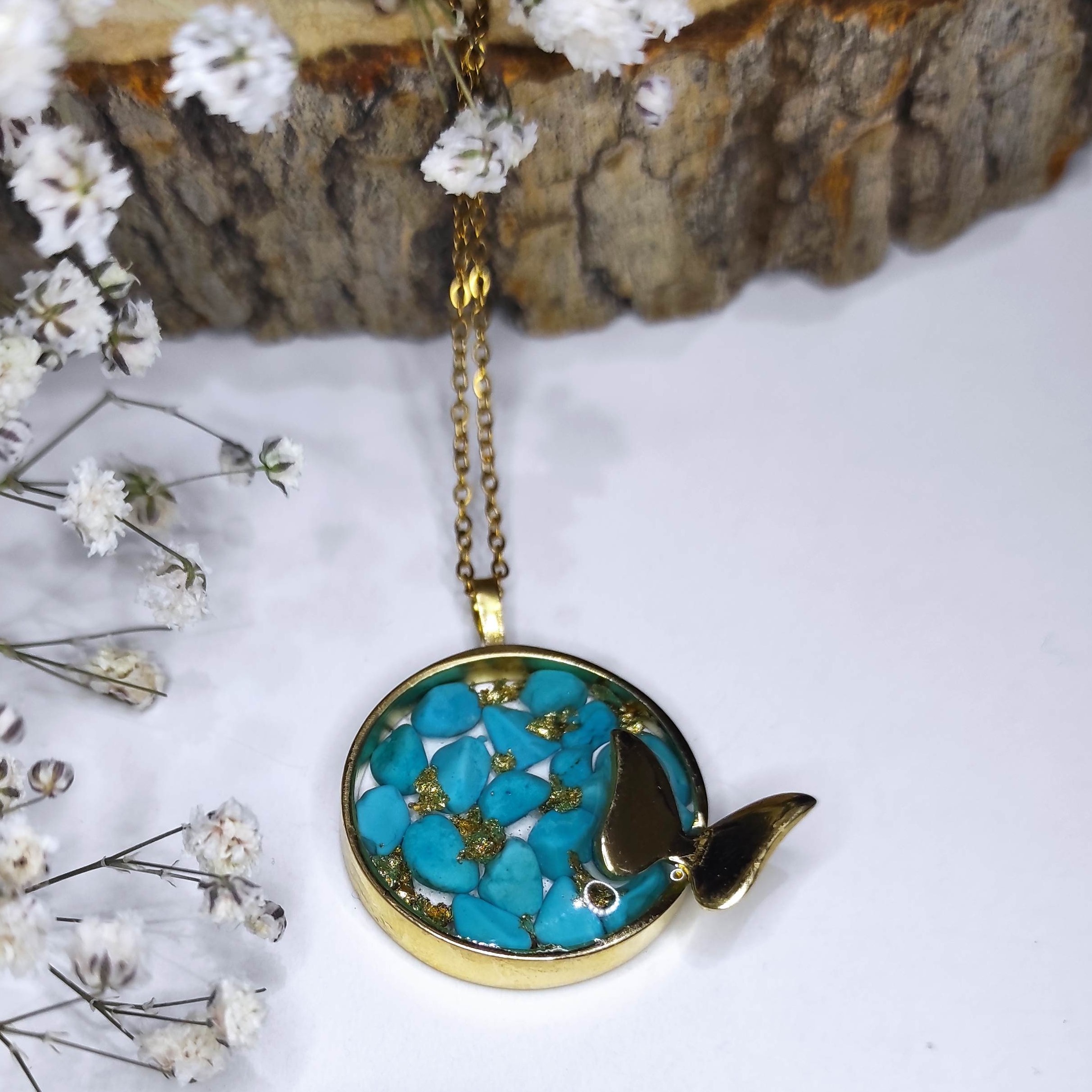 گردنبند فیروزه