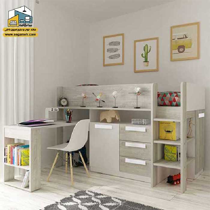 تخت خواب دوطبقه کد BTDP41 - فروشگاه سه گامه