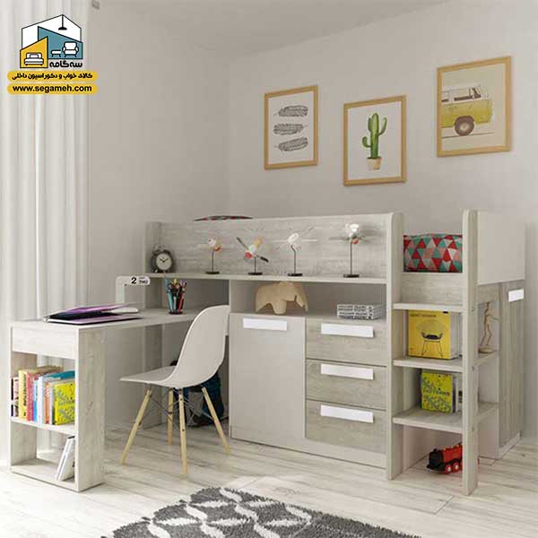 تخت خواب دوطبقه کد BTDP41 - فروشگاه سه گامه