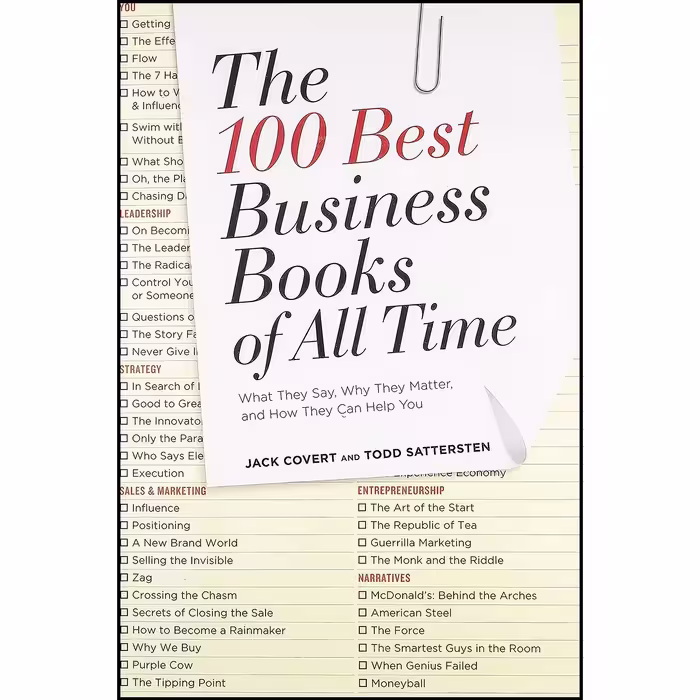 کتاب زبان اصلی The  Best Business Books of All Time