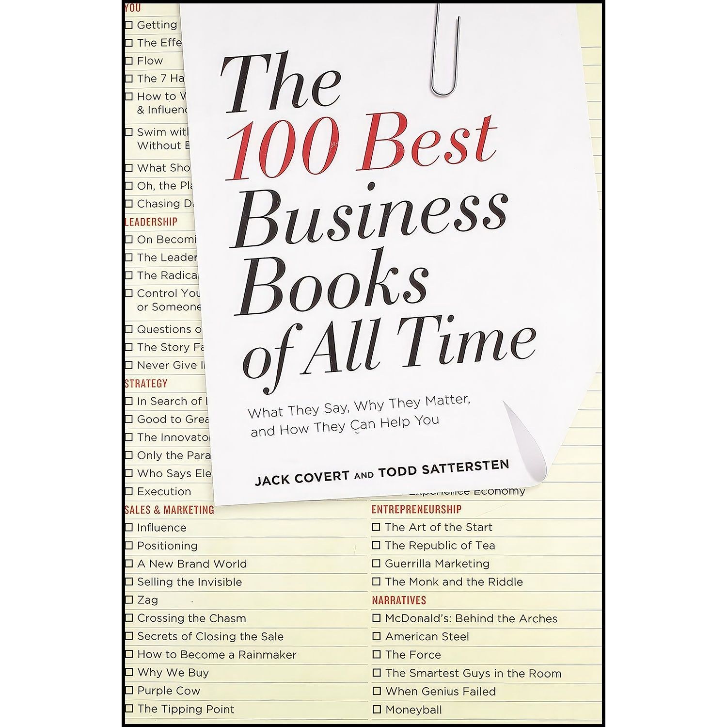 کتاب زبان اصلی The Best Business Books of All Time