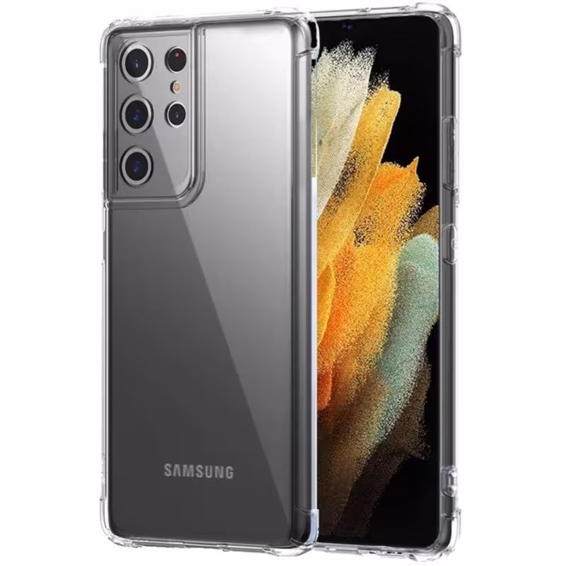 قاب موبایل سامسونگ Galaxy S22Ultra - S22 ultra ژله ای کپسول دار