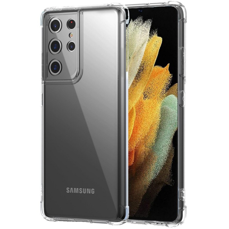 قاب موبایل سامسونگ Galaxy S22Ultra - S22 ultra ژله ای کپسول دار