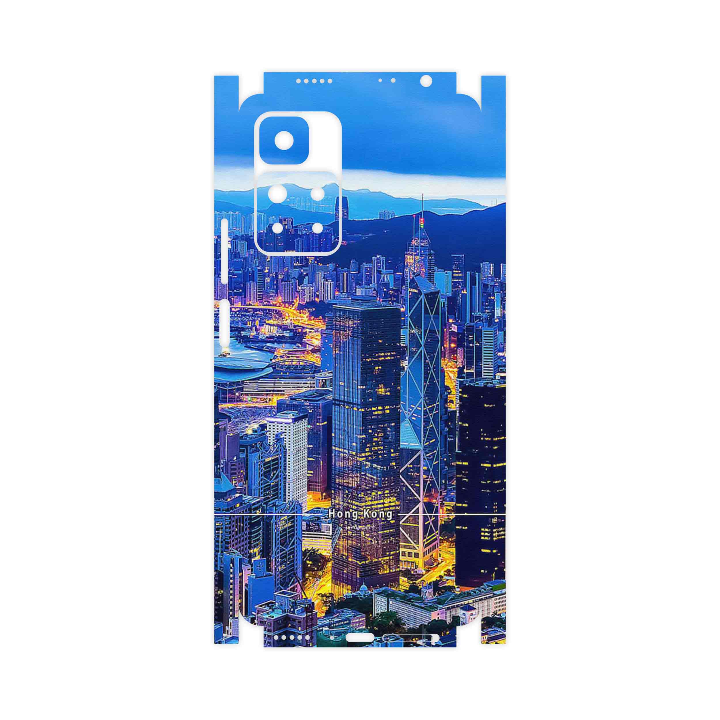 برچسب پوششی ماهوت مدل Hong Kong City-FullSkin مناسب برای گوشی موبایل شیائومی Redmi Note 11 Pro Plus 5G