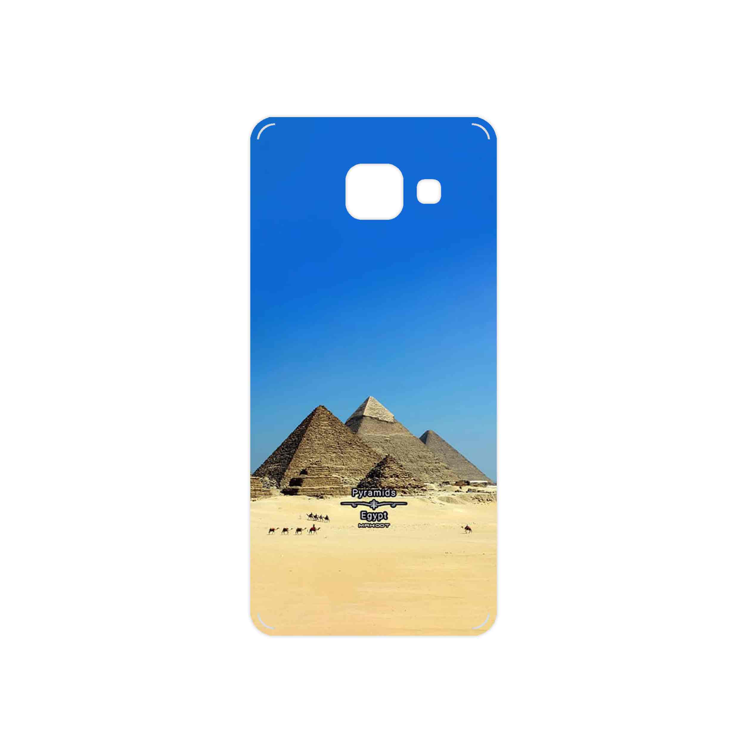 برچسب پوششی ماهوت مدل Pyramids of Egypt مناسب برای گوشی موبایل سامسونگ Galaxy A3 2016