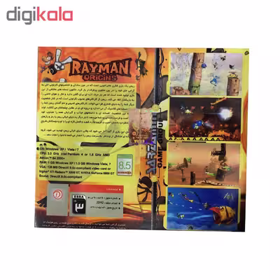 بازی Rayman Origins مخصوص pc