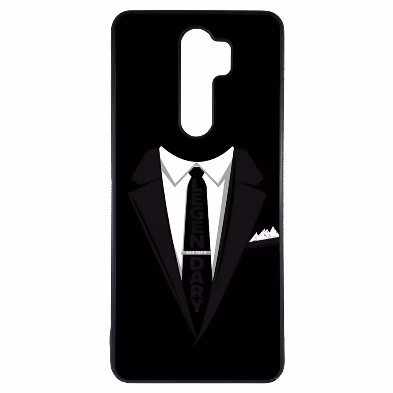 کاور طرح کت و کراوات کد 1146 مناسب برای گوشی موبایل شیائومی redmi note 8 pro