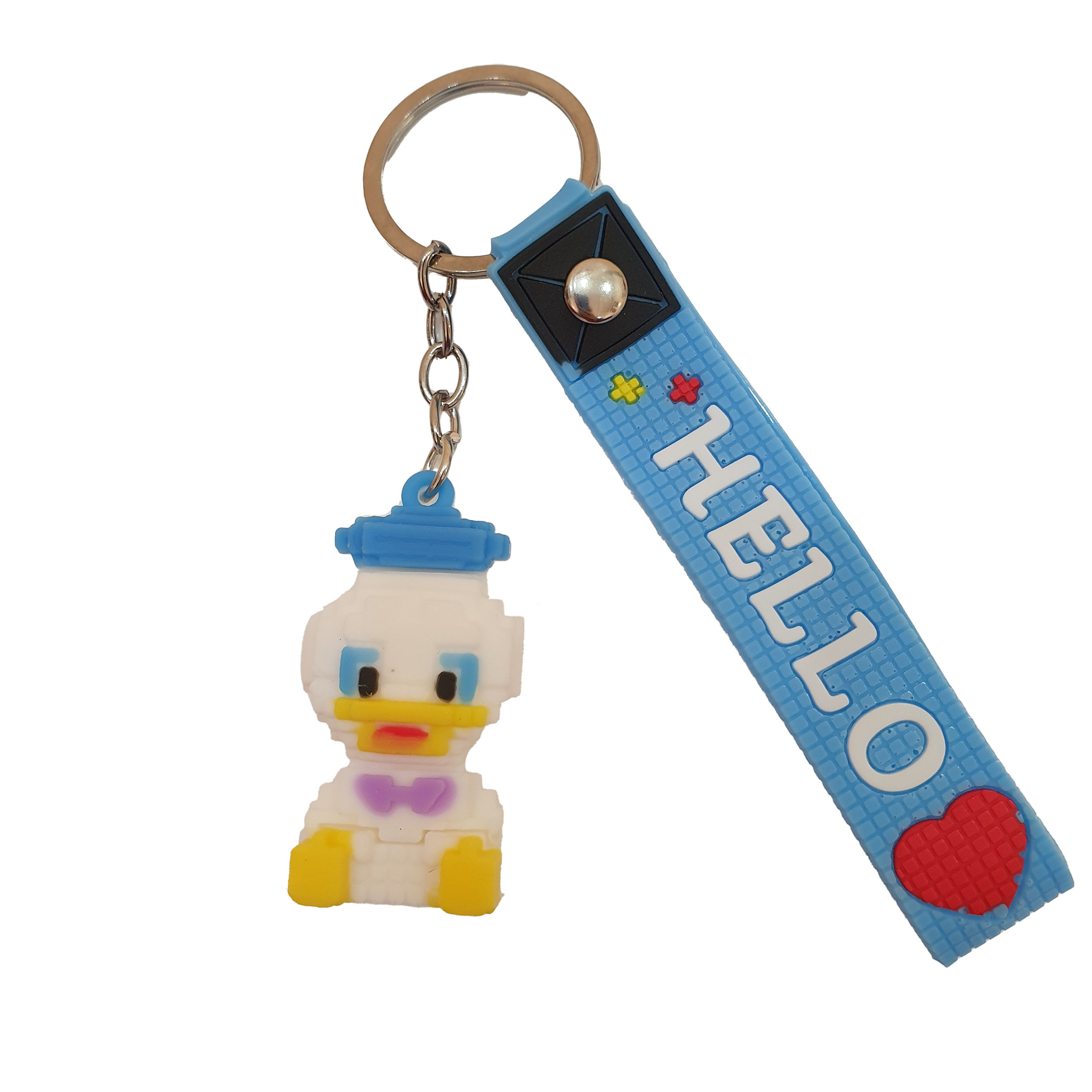 جاکلیدی مدل سیلیکونی طرح ماینکرافت لگو اردک کد DB20