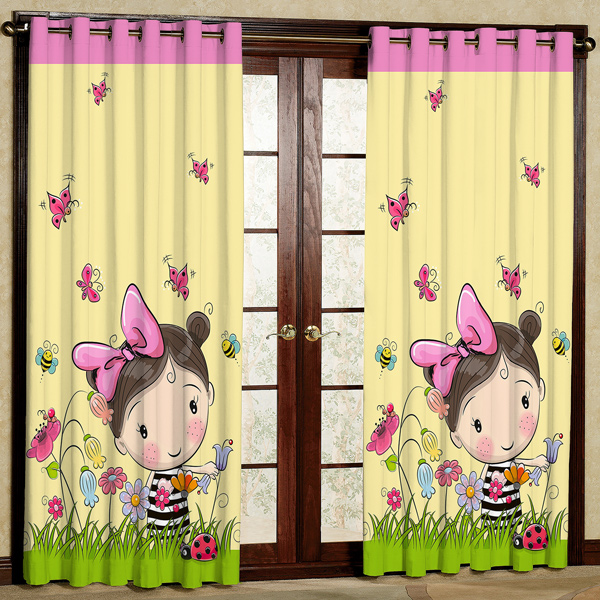 پرده مدل مخمل پانچی کد 7162 سایز 280x140 سانتی متر