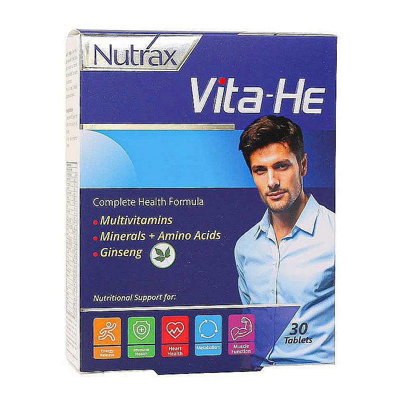قرص مولتی ویتامین و مینرال ویتا هی نوتراکس 30 عدد