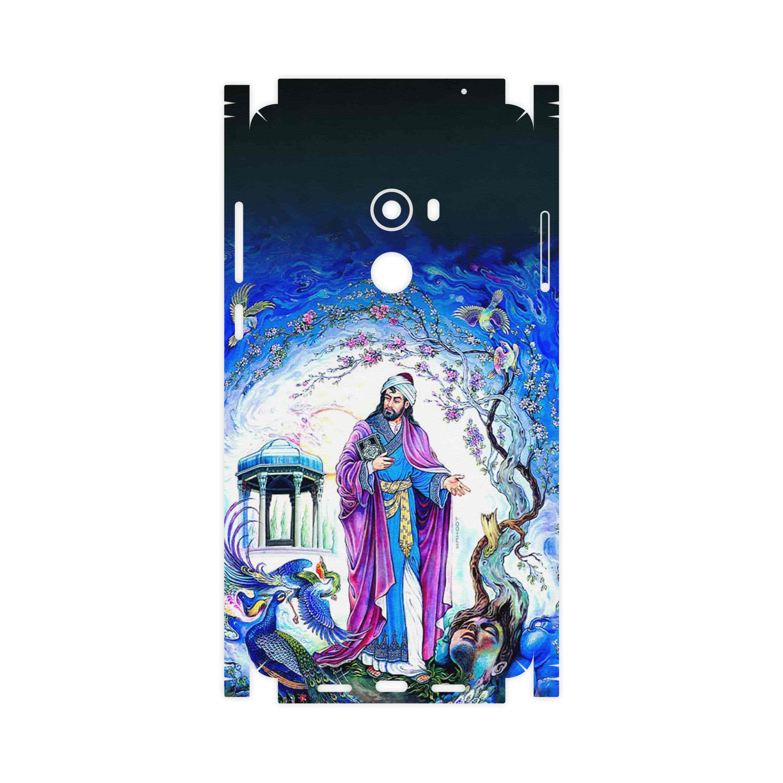 برچسب پوششی ماهوت مدل Hafiz-FullSkin مناسب برای گوشی موبایل شیائومی Mi Mix 2