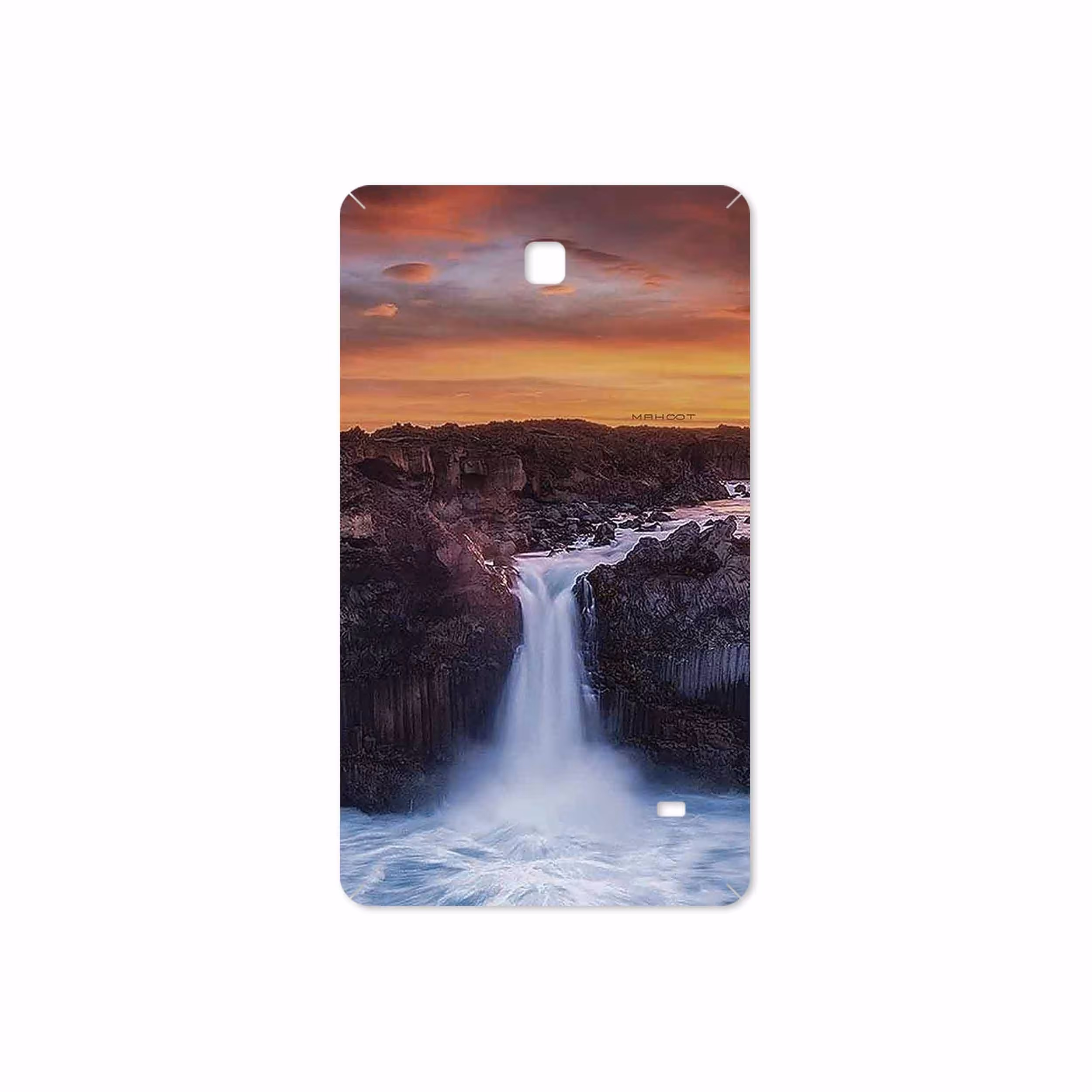 برچسب پوششی ماهوت مدل Waterfall مناسب برای تبلت سامسونگ Galaxy Tab 4 7.0 2014 T231