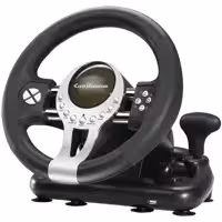 فرمان بازی یورو کوانتم مدل E Q RACING WHEEL مناسب برای PS4 XBOXONES PC PS3 SWITCH