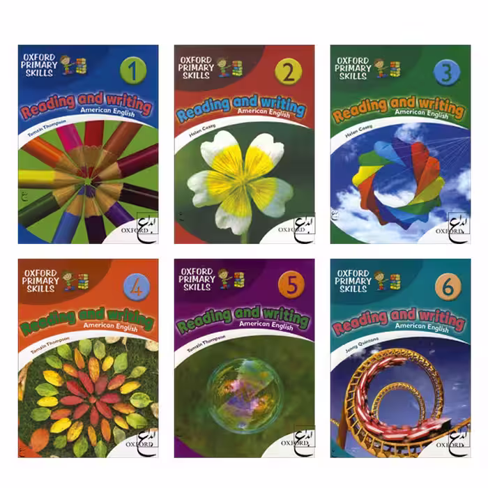 کتاب Oxford Primary Skills Reading and Writing اثر جمعی از نویسندگان انتشارات ابداع 6 جلدی