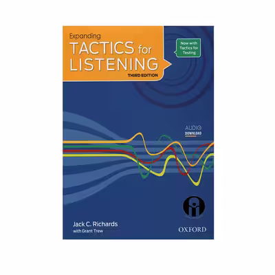 کتاب Expanding Tactics For Listening Third Edition اثر Jack C Richards and Grant Trew انتشارات الوند پویان