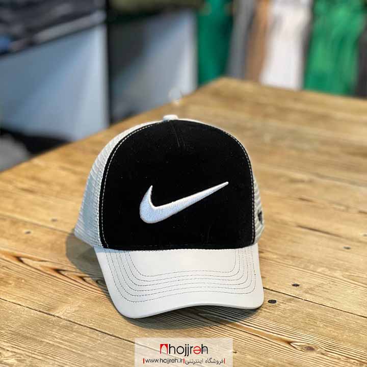 اطلاعات ، قیمت و خرید کلاه پشت تور نایک NIKE مشکی سفید کد SB54