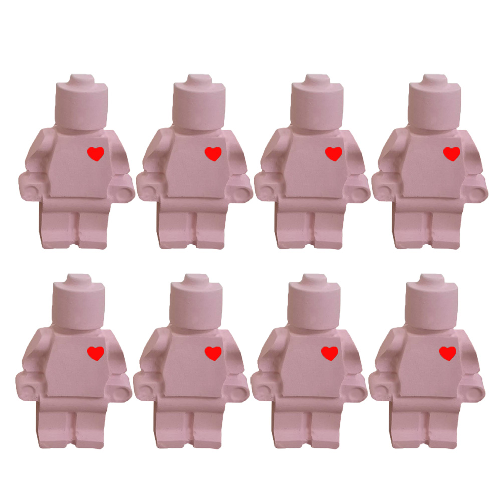 گیفت تولد مدل دخترانه طرح لگو مجموعه 8 عددی