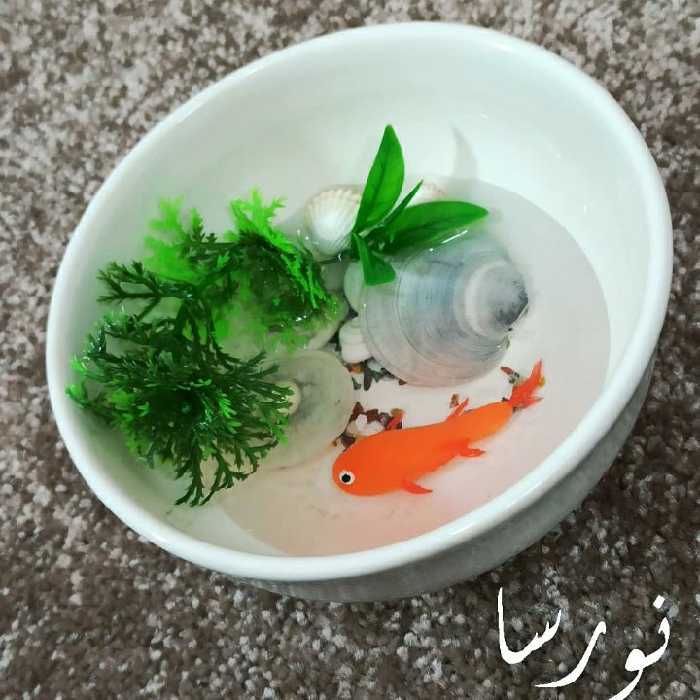 حوضچه ماهی رزینی دستسازه