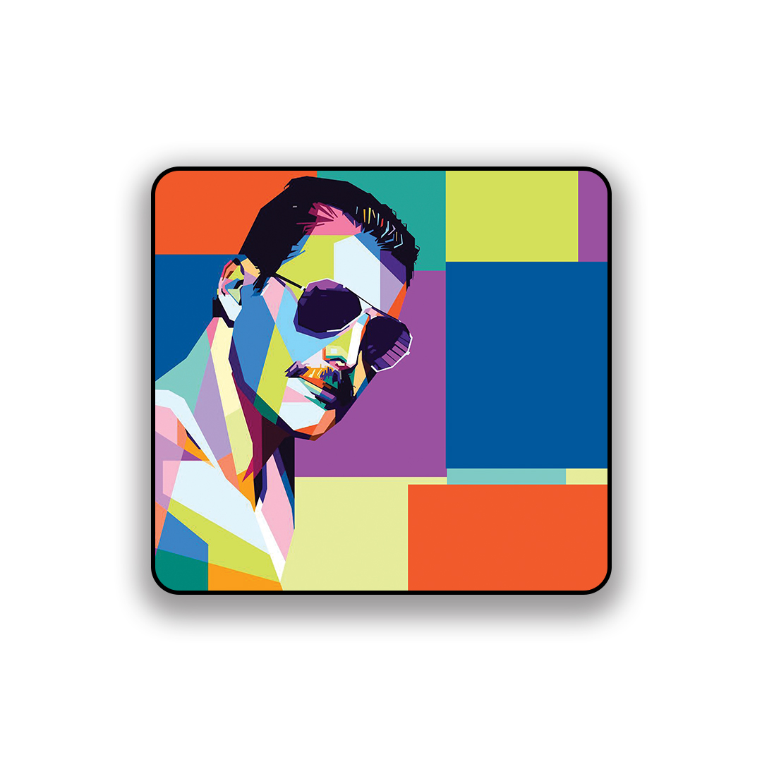 زیر لیوانی طرح فردی مرکوری