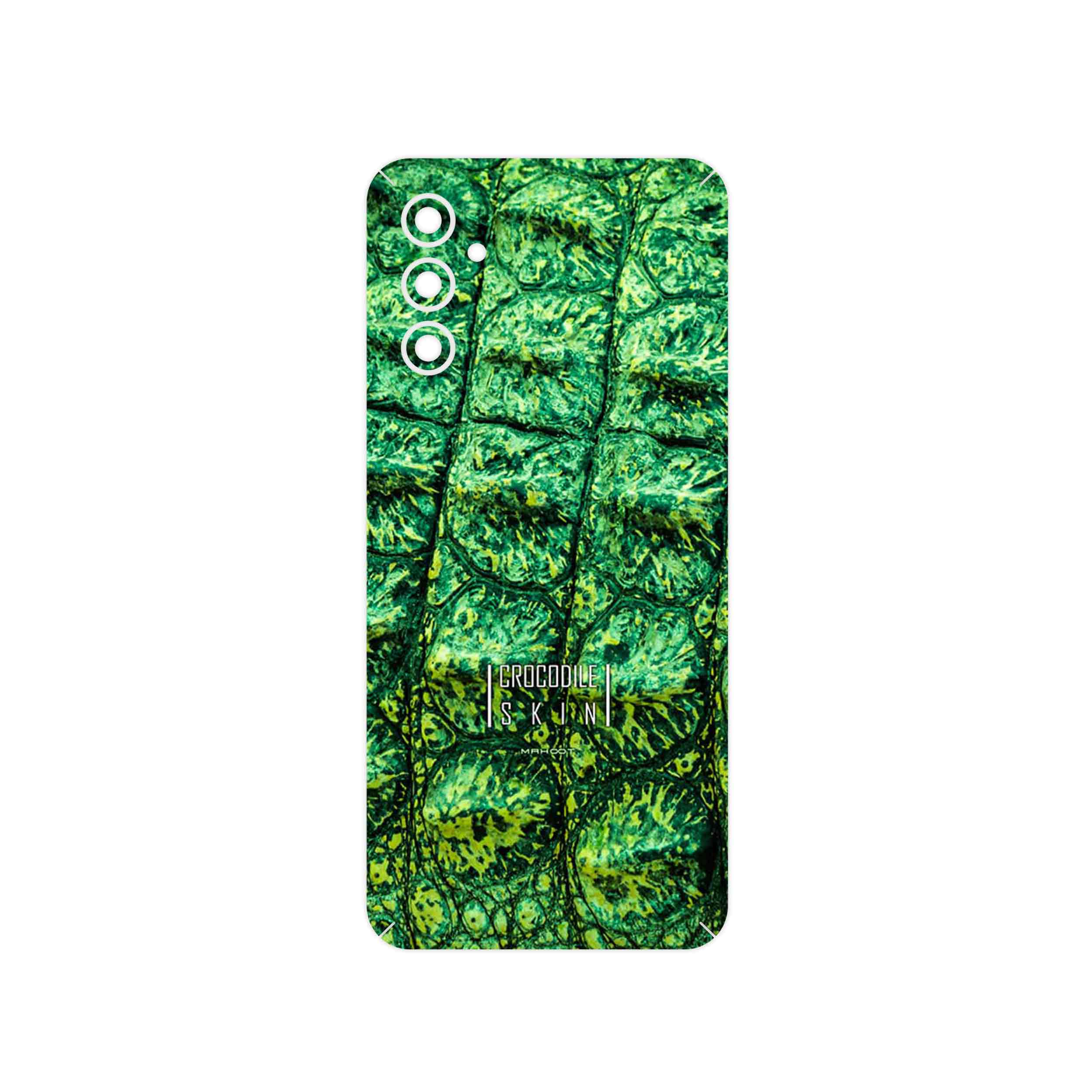 برچسب پوششی ماهوت مدل Crocodile Skin مناسب برای گوشی موبایل سامسونگ Galaxy M13 (India)