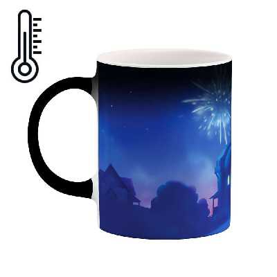 ماگ حرارتی طرح خونه مدل mgph02546